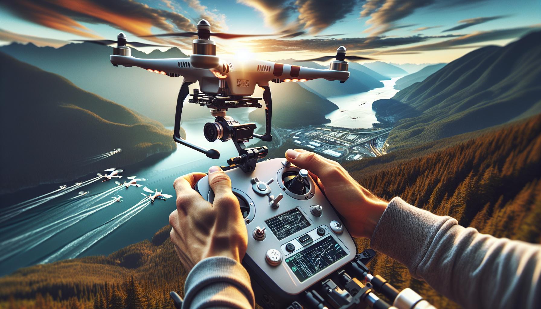 What TV Drone Was Shot on Location in British Columbia?